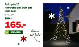 Welkoop Fairybell kerstboom 360 led aanbieding