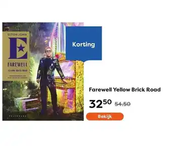 The Read Shop Farewell Yellow Brick Road aanbieding