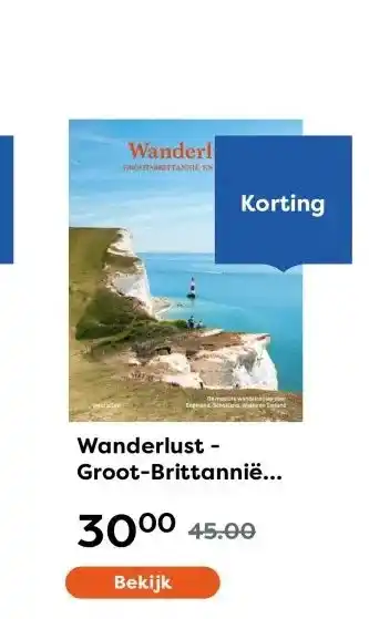 The Read Shop Wanderlust - Groot-Brittannië en Ierland aanbieding