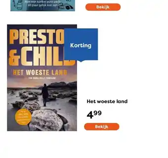 The Read Shop Het woeste land aanbieding