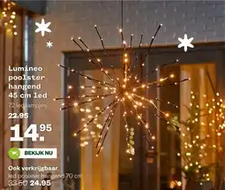 Welkoop Lumineo poolster hangend aanbieding