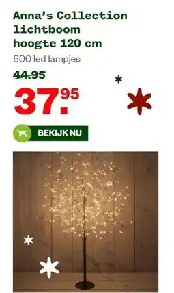 Welkoop Anna's Collection lichtboom aanbieding