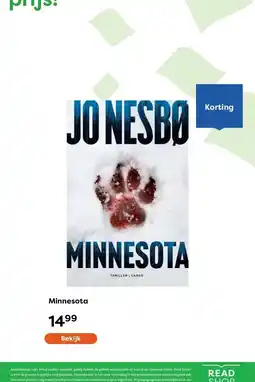 The Read Shop Minnesota aanbieding