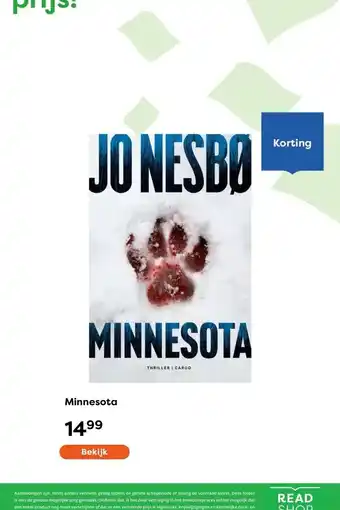 The Read Shop Minnesota aanbieding