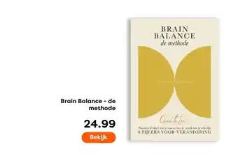The Read Shop Brain Balance - de methode aanbieding