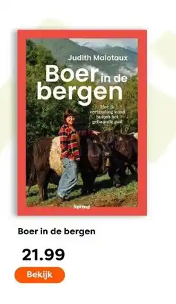 The Read Shop Boer in de bergen aanbieding