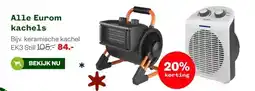 Welkoop Alle Eurom kachels aanbieding