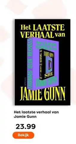 The Read Shop Het laatste verhaal van Jamie Gunn aanbieding