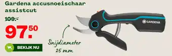 Welkoop Gardena accusnoeischaar assistcut aanbieding