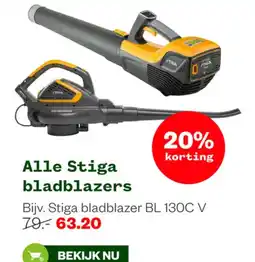 Welkoop Alle Stiga bladblazers aanbieding