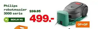 Welkoop Philips robotmaaier 3000 serie aanbieding