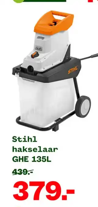 Welkoop Stihl hakselaar GHE aanbieding