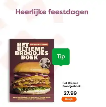 The Read Shop Het Ultieme Broodjesboek aanbieding
