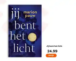 The Read Shop Jij bent het licht aanbieding