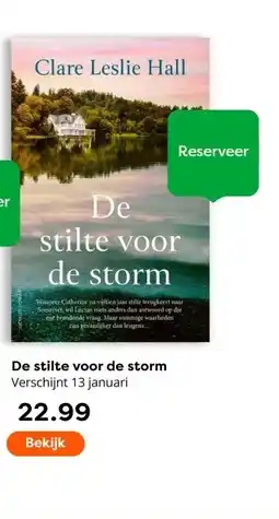 The Read Shop De stilte voor de storm aanbieding
