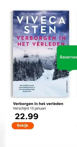 The Read Shop Verborgen in het verleden aanbieding