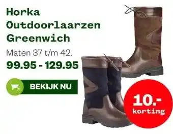 Welkoop Horka Outdoorlaarzen Greenwich aanbieding
