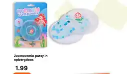 The Read Shop Zeemeermin putty in opbergdoos aanbieding