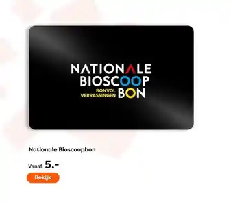 The Read Shop Nationale Bioscoopbon aanbieding