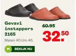 Welkoop Gevavi instappers aanbieding