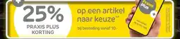 Praxis op een artikel naar keuze aanbieding