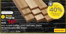 Praxis PVC vloer - Warm Naturel Eiken - Micro aanbieding