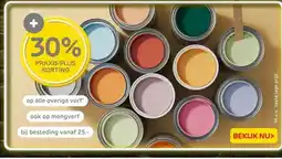 Praxis op alle overige verf aanbieding