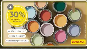 Praxis op alle overige verf aanbieding