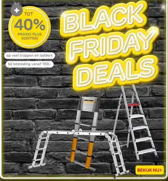 Praxis op veel trappen en ladders aanbieding