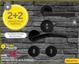 Praxis Sencys Deurkruk op Rozet Black Forest-I aanbieding