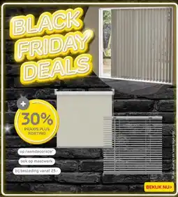 Praxis op raamdecoratie aanbieding