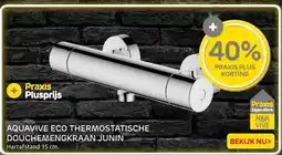 Praxis AQUAVIVE ECO THERMOSTATISCHE DOUCHEMENGKRAAN JUNIN aanbieding
