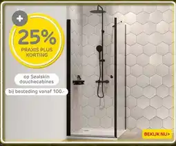 Praxis op Sealskin douchecabines aanbieding