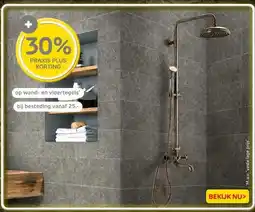 Praxis op wand- en vloertegels aanbieding