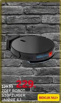 Praxis Zoef Robot Robotstofzuiger Jannie 4.1 2 aanbieding