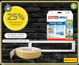 Praxis op kleine isolatie en tochtwering aanbieding