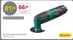 Praxis BOSCH MULTITOOLSET aanbieding