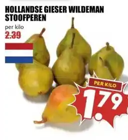 MCD Supermarkt HOLLANDSE GIESER WILDEMAN STOOFPEREN aanbieding