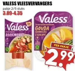 MCD Supermarkt VALESS VLEESVERVANGERS aanbieding