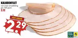 MCD Supermarkt KALKOENFILET aanbieding