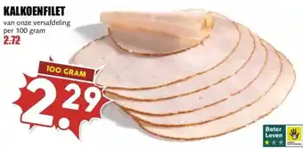 MCD Supermarkt KALKOENFILET aanbieding