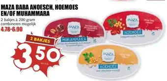 MCD Supermarkt MAZA BABA ANOESCH, HOEMOES EN/OF MUHAMMARA aanbieding