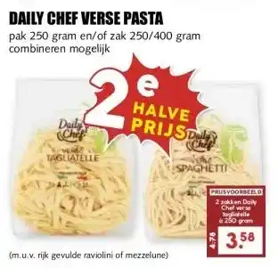 MCD Supermarkt DAILY CHEF VERSE PASTA aanbieding