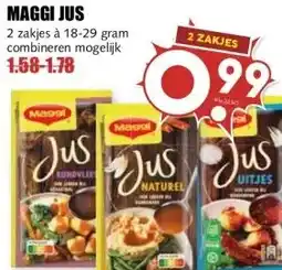MCD Supermarkt MAGGI JUS aanbieding