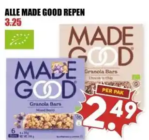 MCD Supermarkt ALLE MADE GOOD REPEN aanbieding