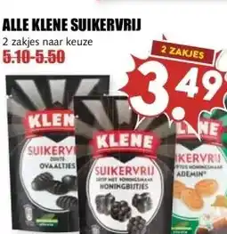 MCD Supermarkt ALLE KLENE SUIKERVRIJ aanbieding