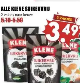 MCD Supermarkt ALLE KLENE SUIKERVRIJ aanbieding