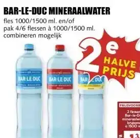 MCD Supermarkt BAR-LE-DUC MINERAALWATER aanbieding