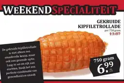 MCD Supermarkt GEKRUIDE KIPFILETROLLADE aanbieding