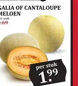 MCD Supermarkt GALIA OF CANTALOUPE MELOEN aanbieding